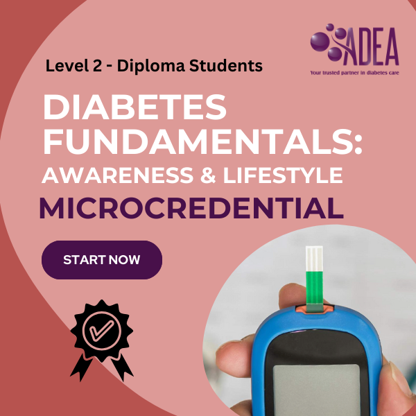 Diabetes Fundamentals: Awareness and Lifestyle