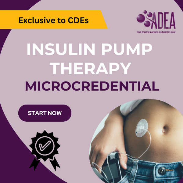 Insulin Pump Therapy Microcredential
