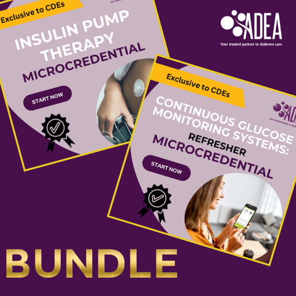 CGM REFRESHER & INSULIN PUMP TECHNOLOGY BUNDLE